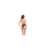 Bodystring noir en dentelle 